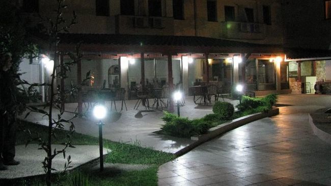 Hotel Vergina Skopje Restaurante foto